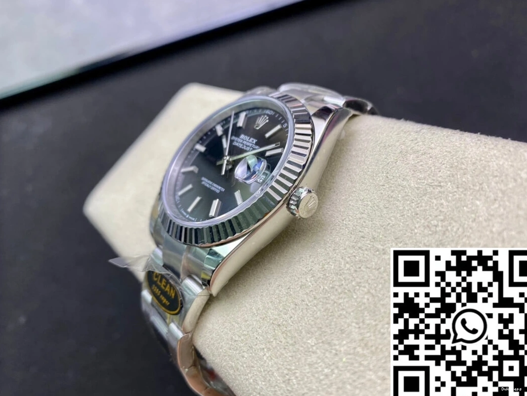 Rolex Factory Dial Datejust M126334-0017 Black Clean 0124